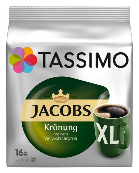 Café long XL Krönung | Dosettes Tassimo x16 By Jacobs 00574791 00574791-1