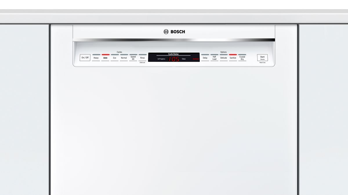 800 Series Dishwasher 24'' White SHEM78Z52N SHEM78Z52N-5