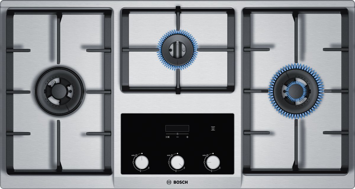 Serie | 8 Gas Hob 90 cm Stainless steel PBD9351MS PBD9351MS-1