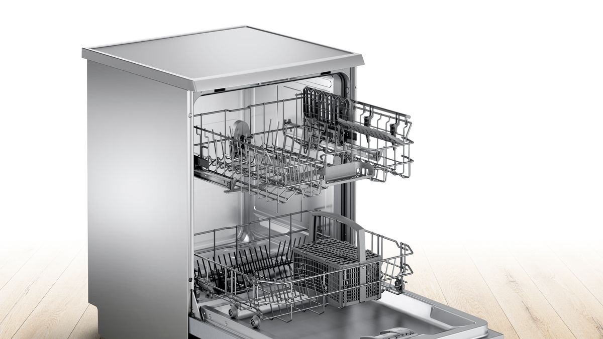 Bosch Lave vaisselle 12 couverts Gris pose-libre SMS44DI00T 60cm Inox -  Garantie 2 Ans à prix pas cher