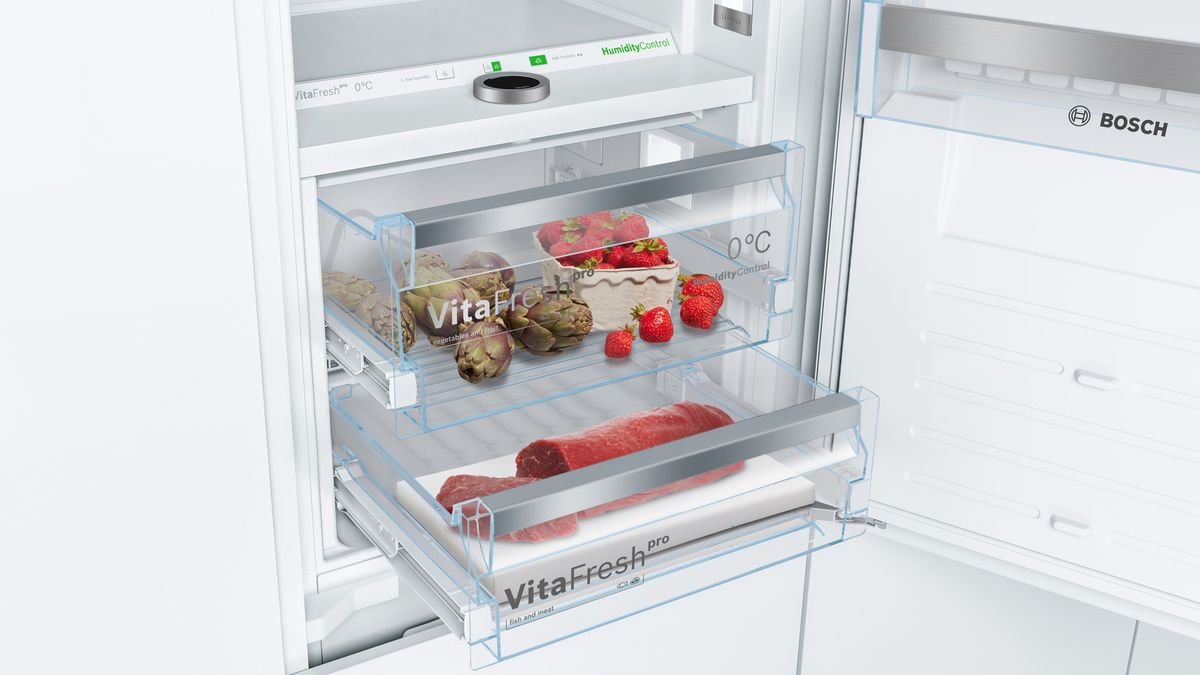 Serie | 8 Built-in fridge-freezer with freezer at bottom 177.2 x 55.8 cm KIF86PF30 KIF86PF30-6