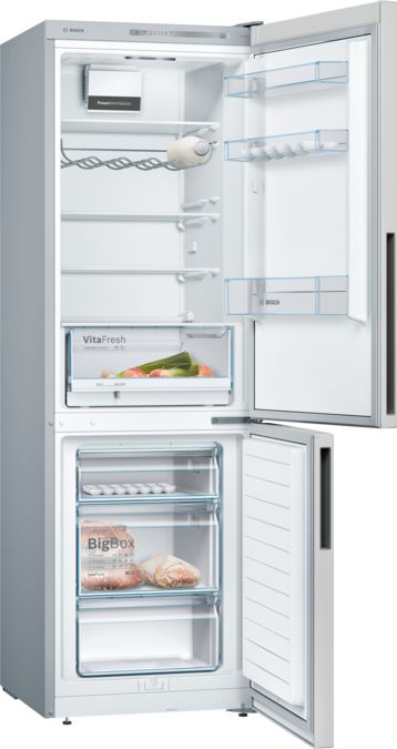 Serie | 4 Samostojeći hladnjak sa zamrzivačem na dnu 186 x 60 cm Grafit KGV36VE32S KGV36VE32S-2