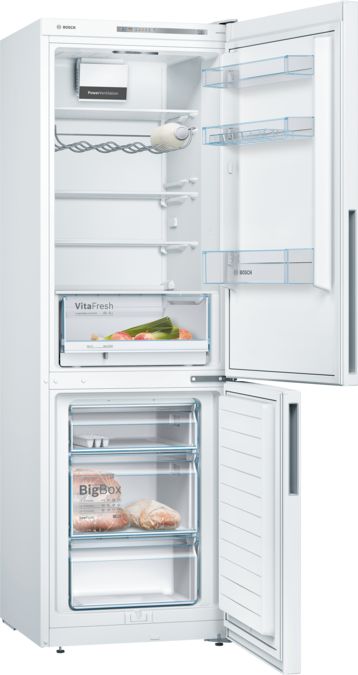 Série 4 Réfrigérateur combiné pose-libre 186 x 60 cm Blanc KGV36UW30S KGV36UW30S-3