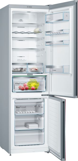 Série 6 Réfrigérateur combiné pose-libre 203 x 60 cm Rouge KGN39LR35 KGN39LR35-2