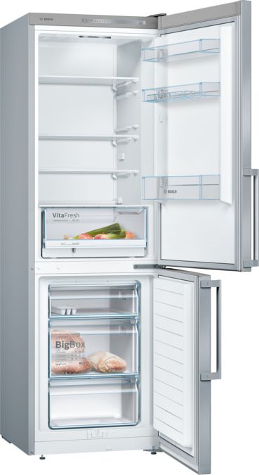 Serie | 4 Inoxlook ajtók Kombinált hűtő / fagyasztó KGV39UL30 KGV39UL30-2