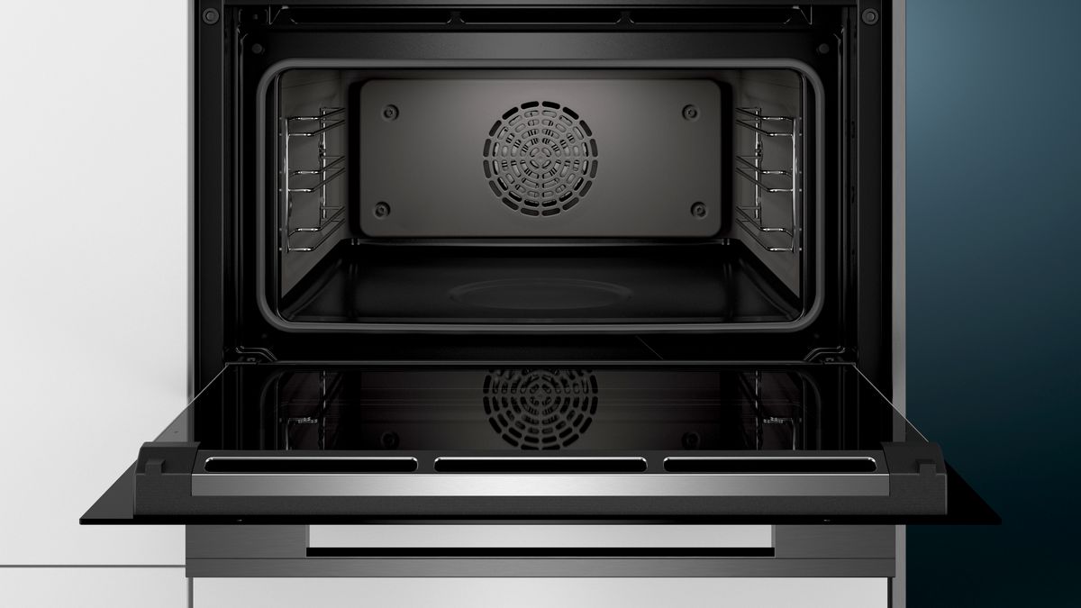 iQ700 Kompakt ångugn 60 x 45 cm Svart CS856GDB7S CS856GDB7S-3