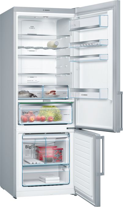 Serie | 6 Frigo-congelatore combinato da libero posizionamento 193 x 70 cm Stainless steel (with anti-fingerprint) KGN56AI30 KGN56AI30-2