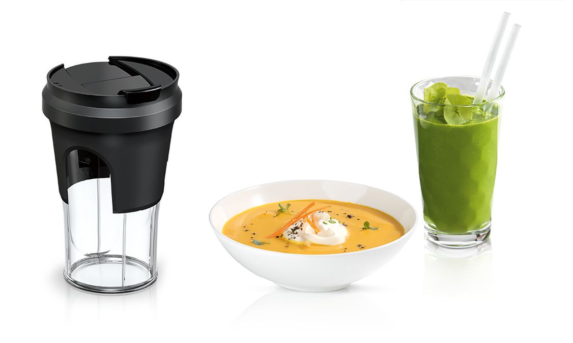 Universal cutter 3 x glass with storage lid, 1 x ToGo blender cup, 1 x chopping / 00577187 00577187-6