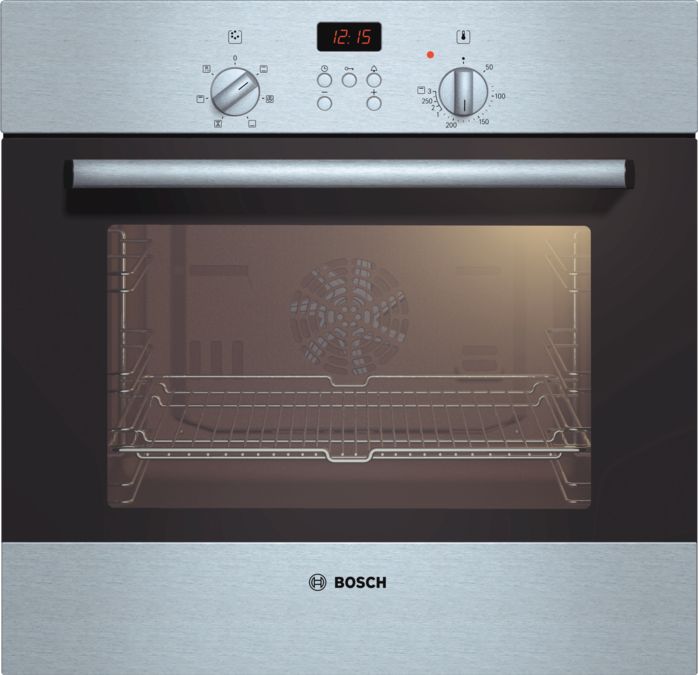 Serie | 2 Built-in single 3D hot air oven HBN531E2B brushed steel HBN531E2B HBN531E2B-1