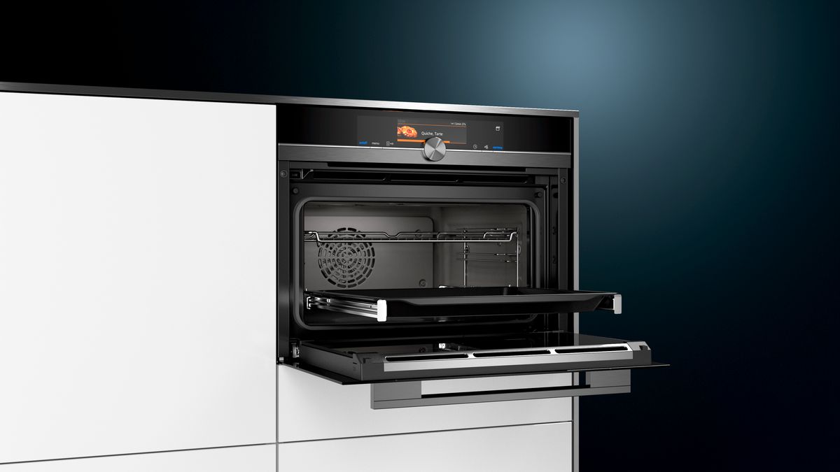 iQ700 Kompakt ångugn 60 x 45 cm Svart CS858GRB7S CS858GRB7S-5