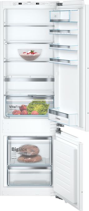Seria 6 Combină frigorifică încorporabilă 177.2 x 55.8 cm Balama plată KIS87AFE0 KIS87AFE0-1
