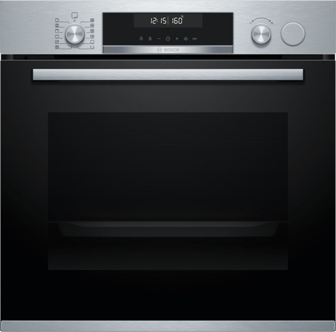 Serie 6 Multifunctionele oven met toegevoegde stoom 60 x 60 cm Inox HRA518BS1 HRA518BS1-1