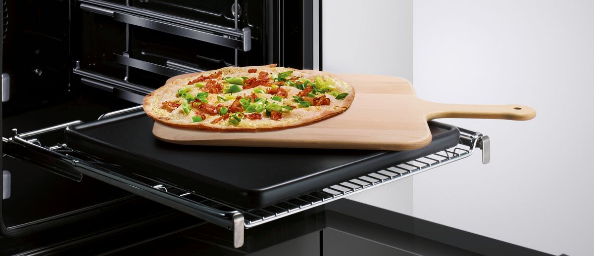 Piastra per cottura pane/pizza in pietra 25 x 330 x 375 mm Antracite HEZ327000 HEZ327000-5