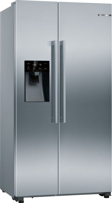 Серія 4 Холодильник Side by Side 178.7 x 90.8 cm Нерж. сталь з покр. проти відбитк. KAI93VI304 KAI93VI304-1
