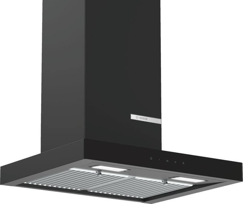 Series 4 wall-mounted cooker hood 60 cm Flat black DWB068G60I DWB068G60I-1
