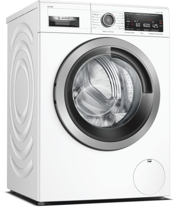 Seria 8 Mașina de spălat rufe cu încarcare frontală 10 kg 1600 rpm WAX32KH1BY WAX32KH1BY-1