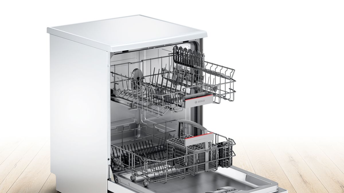 BOSCH SMS46GW01P Freestanding dishwasher
