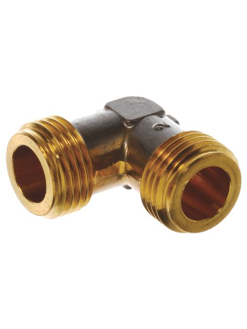 Hose connection inlet lug angle bevelled 1/2