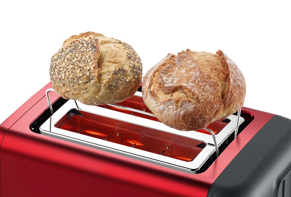 Prăjitor pâine compact DesignLine Red TAT3P424 TAT3P424-8