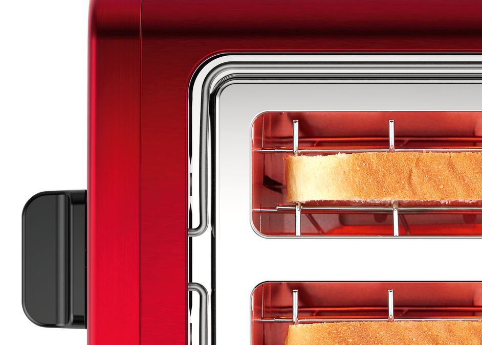 Kompakt Toaster DesignLine Rot TAT4P424 TAT4P424-7