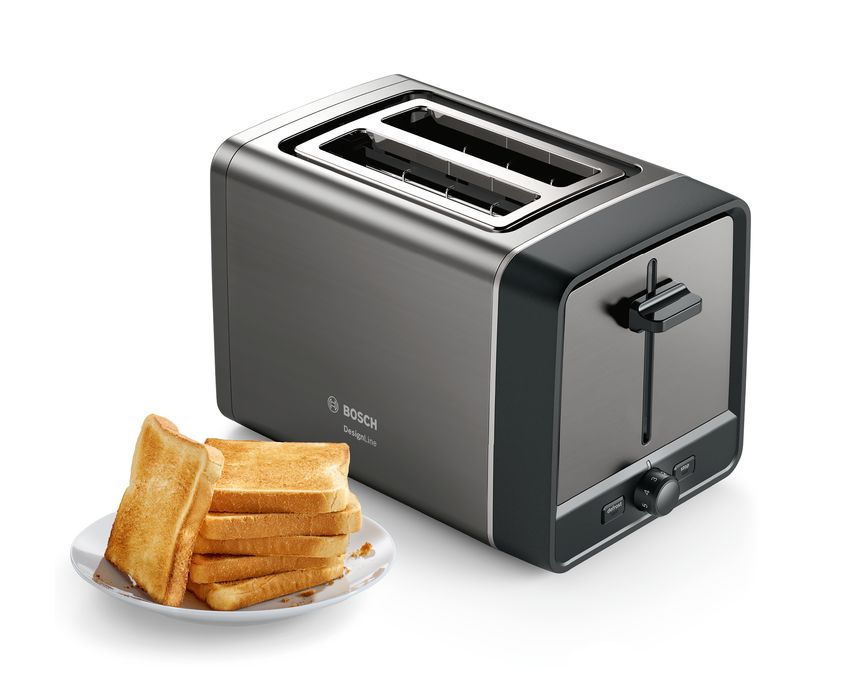 Kompakt Toaster DesignLine Grau TAT5P425DE TAT5P425DE-2