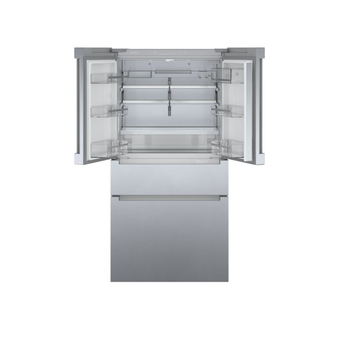 Série 800 Réfrigérateur à portes françaises congélateur en bas 36'' Acier brossé anti-traces B36CL80ENS B36CL80ENS-12