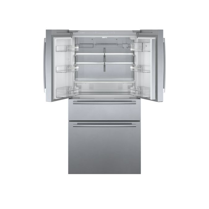 800 Series French Door Bottom Mount Refrigerator 36'' Brushed steel anti-fingerprint B36CL80SNS B36CL80SNS-8