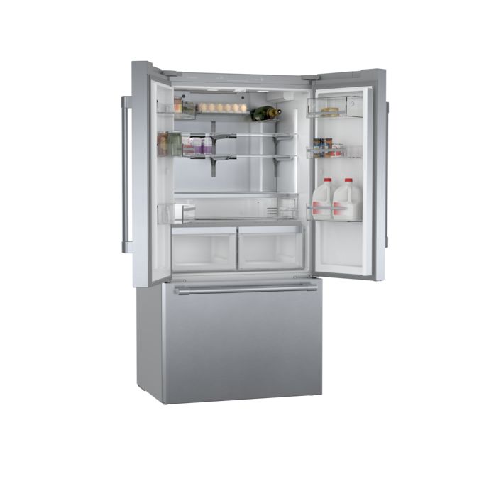 800 Series French Door Bottom Mount Refrigerator 36'' Easy clean stainless steel B36CT81SNS B36CT81SNS-7