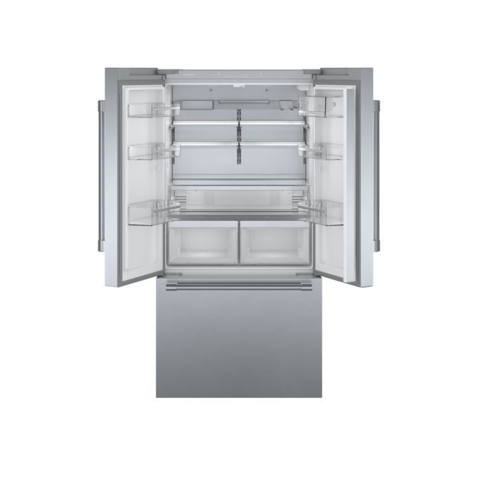 Série 800 Réfrigérateur à portes françaises congélateur en bas 36'' Acier inoxydable facile à nettoyer B36CT81SNS B36CT81SNS-11