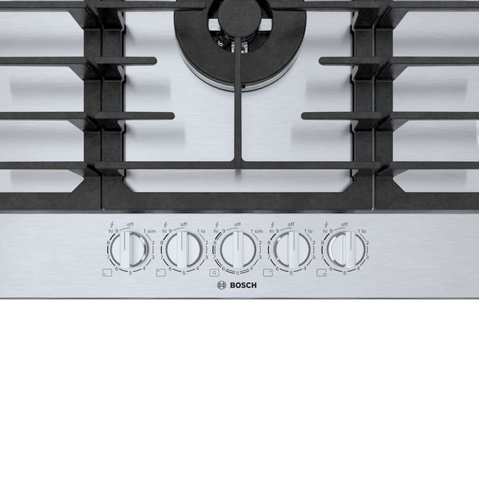 800 Series Gas Cooktop Stainless steel NGM8657UC NGM8657UC-20
