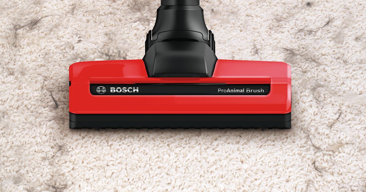 Bosch Serie 8 BBS81PET aspirapolvere senza filo Rosso Senza sacchetto