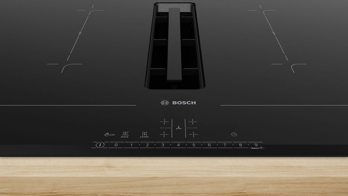 Series 6 Induction hob with integrated ventilation system 70 cm surface mount without frame PVQ731F15E PVQ731F15E-3
