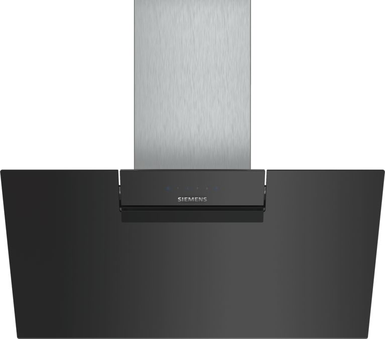 iQ300 Vägghängd köksfläkt 80 cm Svart LC87KEM60 LC87KEM60-1