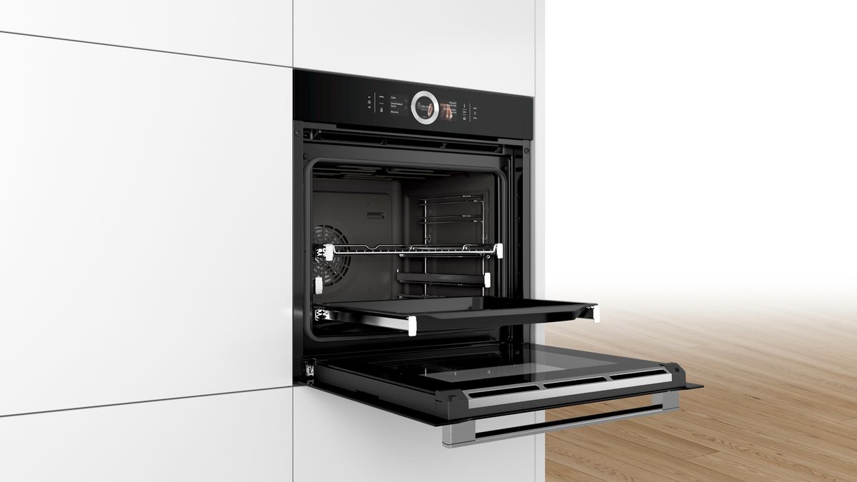Series 8 Built-in oven with steam function 60 x 60 cm Black HSG656XB6A HSG656XB6A-4