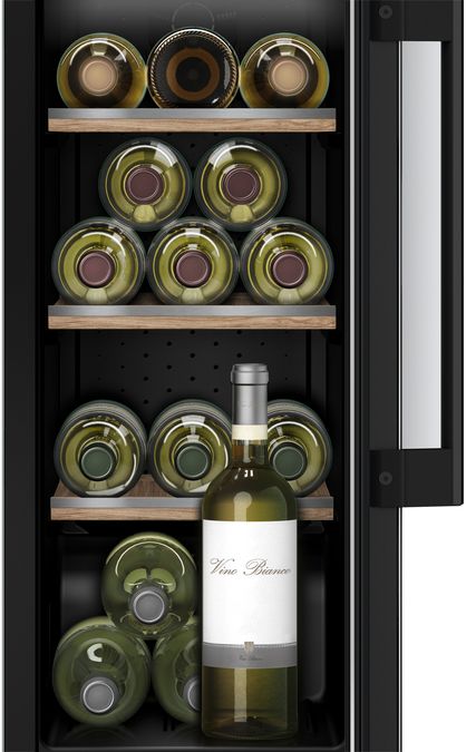 Series 6 Wine cooler with glass door 82 x 30 cm KUW20VHF0G KUW20VHF0G-5