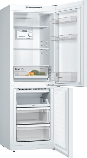 Series 2 Free-standing fridge-freezer with freezer at bottom 176 x 60 cm White KGN33NWEAG KGN33NWEAG-2