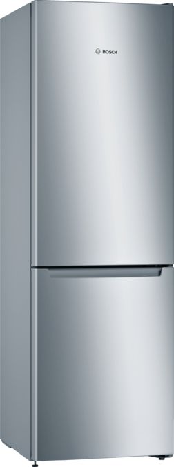Series 2 Free-standing fridge-freezer with freezer at bottom 176 x 60 cm Stainless steel look KGN33NLEAG KGN33NLEAG-1