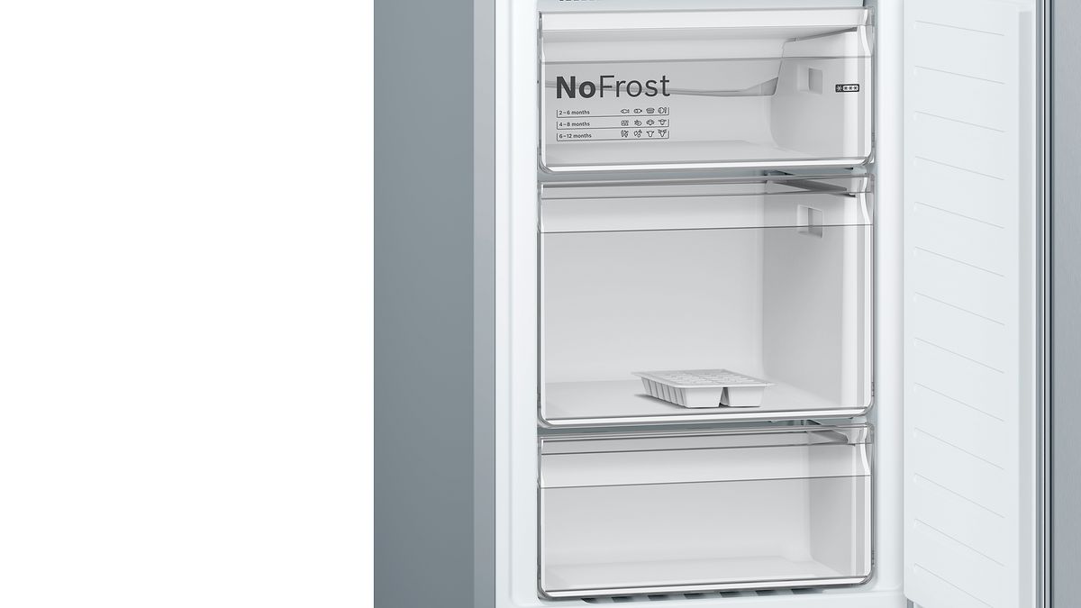 BOSCH - KGN34NLEB - Freistehende Kühl-Gefrier-Kombination mit ...