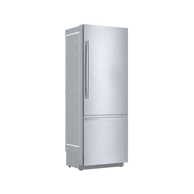 Benchmark® Built-in Bottom Freezer Refrigerator 30'' Flat Hinge B30IB900SP B30IB900SP-48