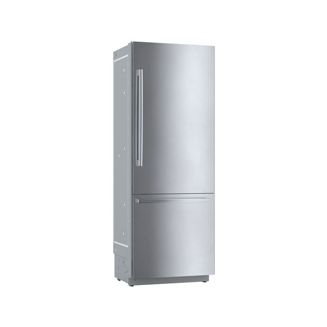 Benchmark® Built-in Bottom Freezer Refrigerator 30'' Flat Hinge B30IB900SP B30IB900SP-49
