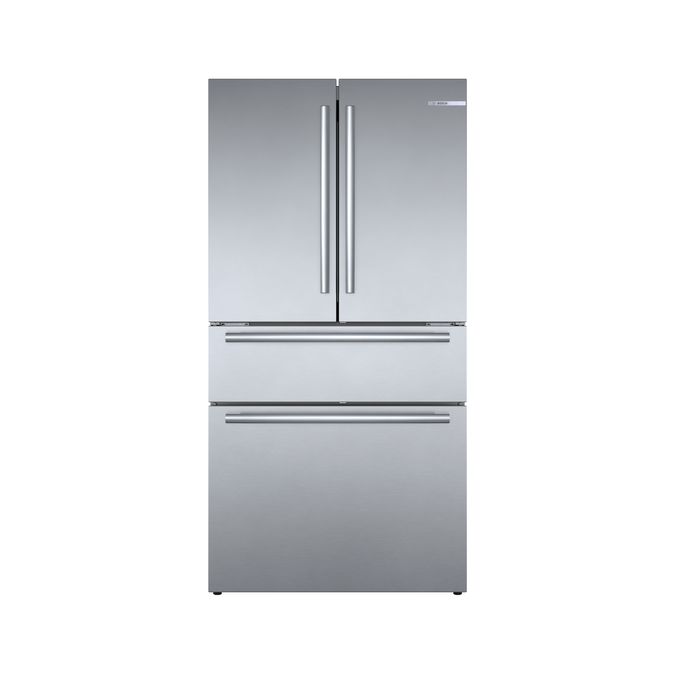 800 Series French Door Bottom Mount Refrigerator 36'' Brushed steel anti-fingerprint B36CL80SNS B36CL80SNS-3