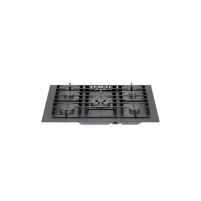 Benchmark® Gas Cooktop 30'' Tempered glass, Dark silver NGMP077UC NGMP077UC-26
