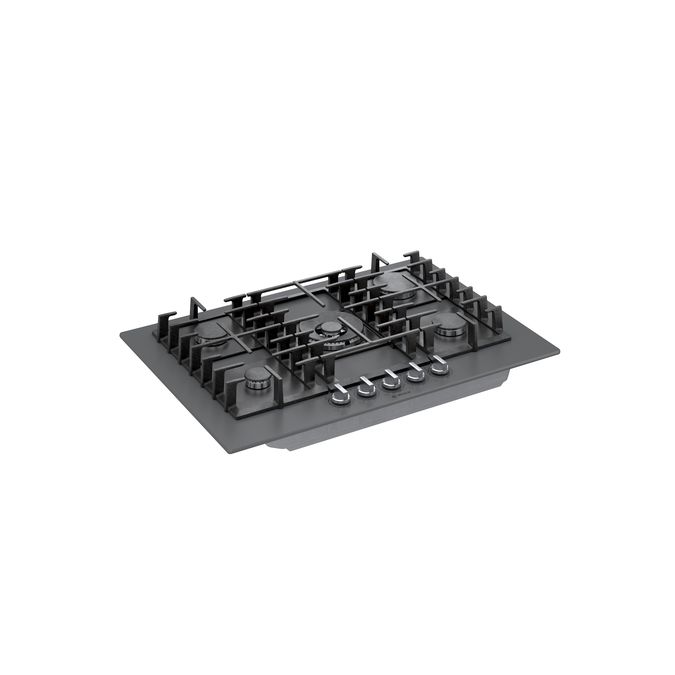 Benchmark® Gas Cooktop 30'' Tempered glass, Dark silver NGMP077UC NGMP077UC-40
