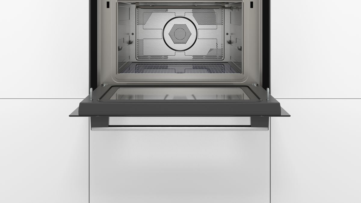 Series 6 Built-in microwave oven with hot air 60 x 45 cm Stainless steel CMA585GS0B CMA585GS0B-3