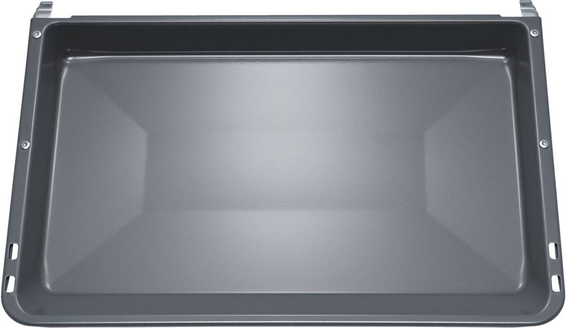 Baking tray enamel grey, in-wall oven 456 x 309 x 41 mm 00476503 00476503-1