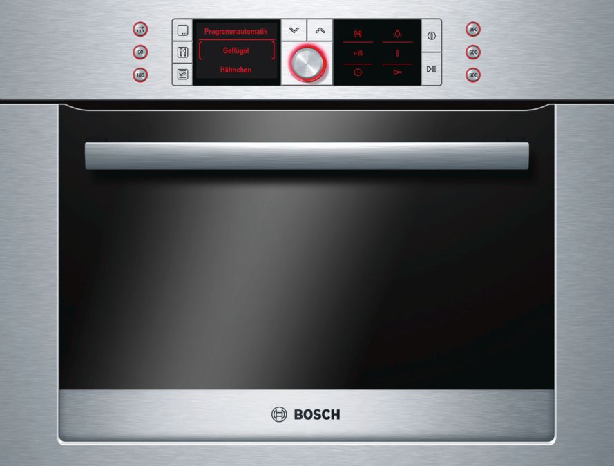 Serie | 8 Built-in compact oven with microwave function Stainless steel HBC86K753B HBC86K753B-1