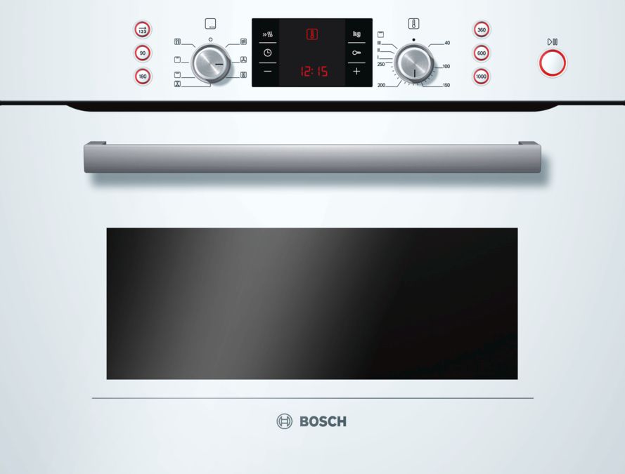 Serie | 8 Compacte oven met magnetron wit HBC84E623 HBC84E623-1