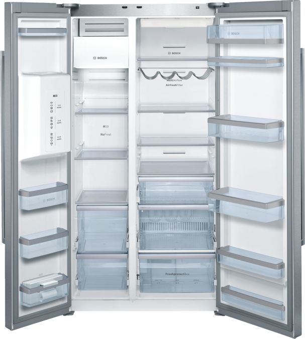 Series 6 Freestanding Counter-Depth Side-by-Side Refrigerator Stainless Steel B22CS50SNS B22CS50SNS-2