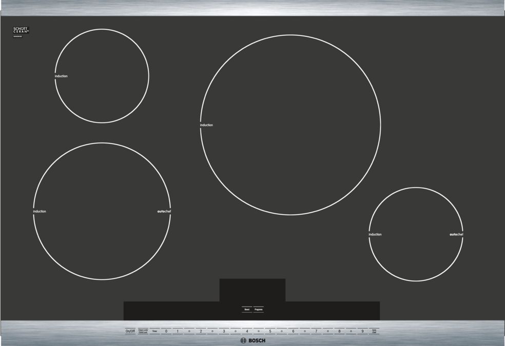 Induction Cooktop Black, Without Frame NIT8065UC NIT8065UC-1