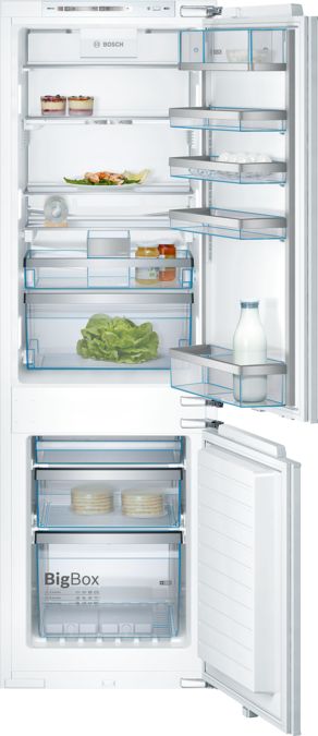 Serie | 8 CoolProfessional Réfrigérateur-congélateur Intégrable charnières plates KIN34P60 KIN34P60-1